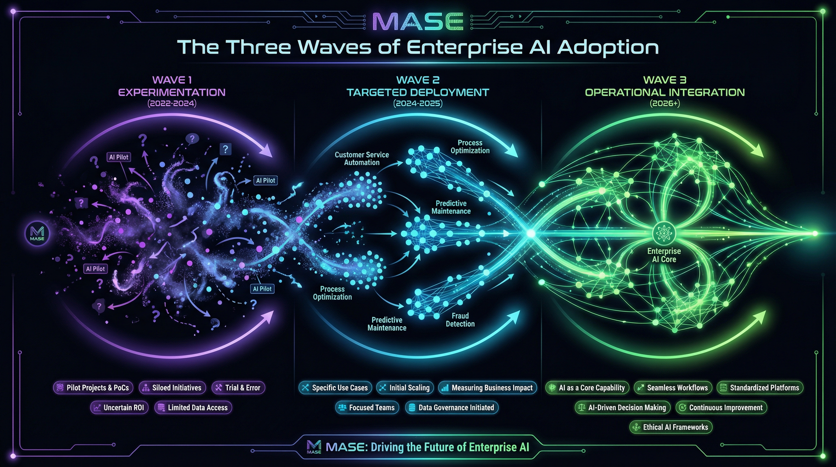The Three Waves of Enterprise AI Adoption